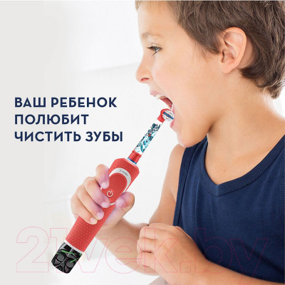 Электрическая зубная щетка Oral-B Vitality D100 Kids Star Wars - фото 8 - id-p219980427