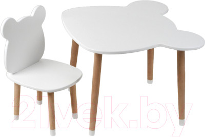 Комплект мебели с детским столом Mega Toys Мишка / 71024/70024 - фото 1 - id-p219965478