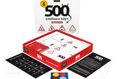 Настольная игра Cosmodrome 500 злобных карт / 52060 - фото 3 - id-p219981883