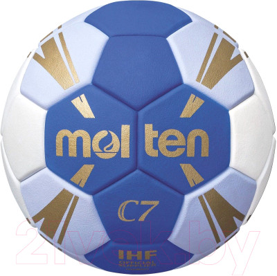 Гандбольный мяч Molten H1C3500-BW - фото 1 - id-p220009205