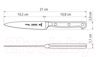 Нож Tramontina Century / 24010/104 - фото 3 - id-p219983570