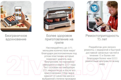 Электрогриль Tefal GC772D30 - фото 7 - id-p220017348