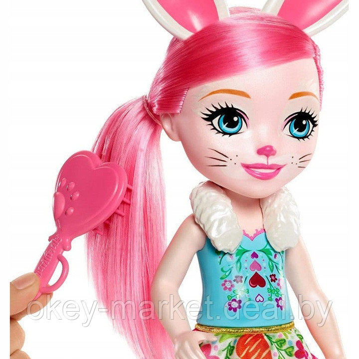 Игровой набор Mattel Enchantimals Большая кукла с любимой зверюшкой - фото 10 - id-p117744447