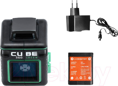 Лазерный нивелир ADA Instruments Cube 360 Basic Edition Green / A00672 - фото 6 - id-p220011054