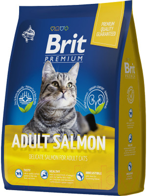 Сухой корм для кошек Brit Adult Salmon / 5049622 - фото 1 - id-p220009443