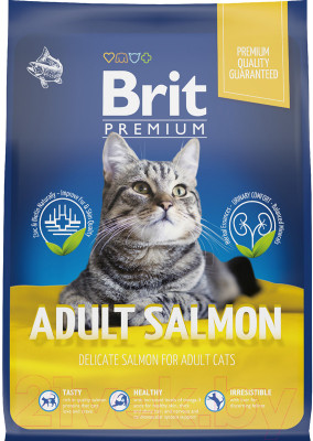 Сухой корм для кошек Brit Adult Salmon / 5049622 - фото 2 - id-p220009443