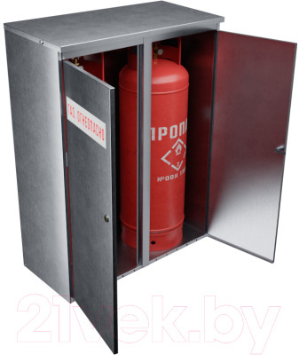 Шкаф для газового баллона Steel-expert ШБ2 50л - фото 2 - id-p220012778
