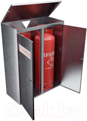 Шкаф для газового баллона Steel-expert ШБ2 50л - фото 3 - id-p220012778