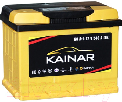 Автомобильный аккумулятор Kainar R+ / 060 13 29 02 0121 08 11 0 L - фото 1 - id-p220008003