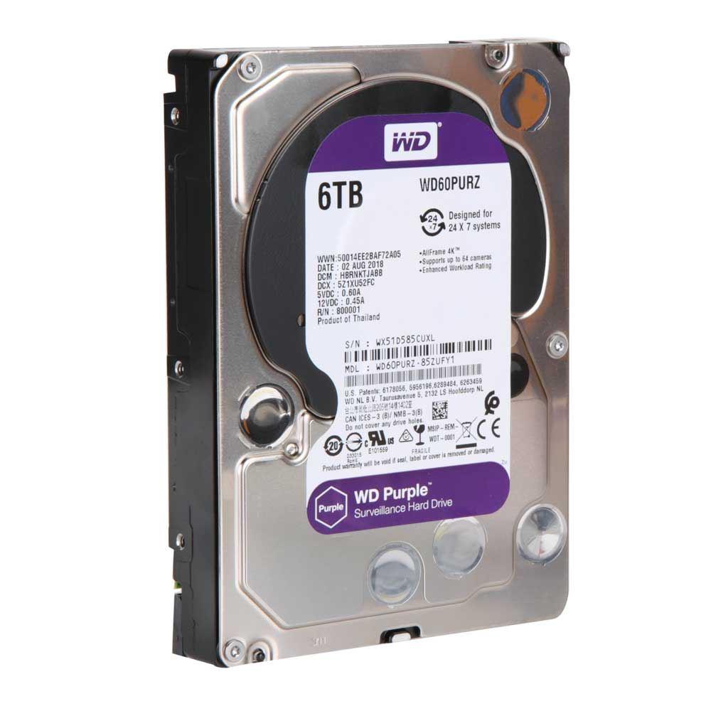 Жесткий диск Western Digital WD Purple 6 TB - фото 1 - id-p220021532