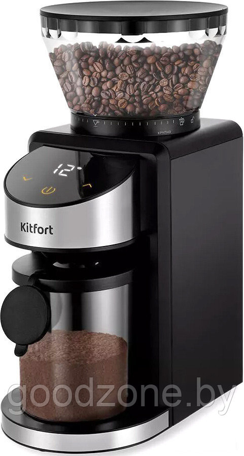 Электрическая кофемолка Kitfort KT-7168 - фото 1 - id-p220022270