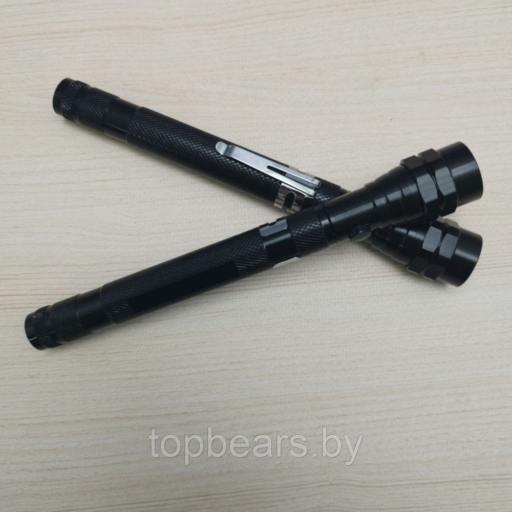 Гибкий фонарик с телескопической ручкой с магнитом / Тактический светодиодный фонарь раздвижной - фото 8 - id-p220022612