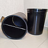 Контейнер для мусора с педалью 20 л. Shafagh / Мусорное ведро, нержавеющая сталь, черное матовое покрытие, фото 6