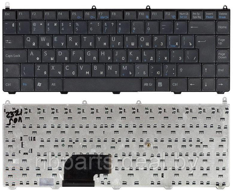 Клавиатура для ноутбука Sony VGN-FE, чёрная, RU - фото 1 - id-p111769107