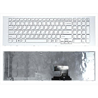 Клавиатура для ноутбука Sony VPC-EJ, белая, RU