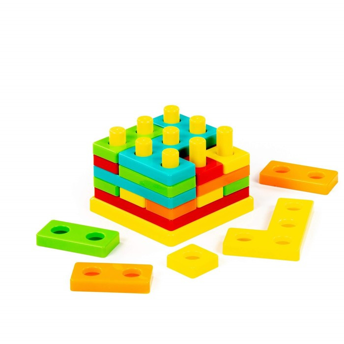 Развивающая игрушка «3D пазл» №1, 23 элемента - фото 1 - id-p220025610