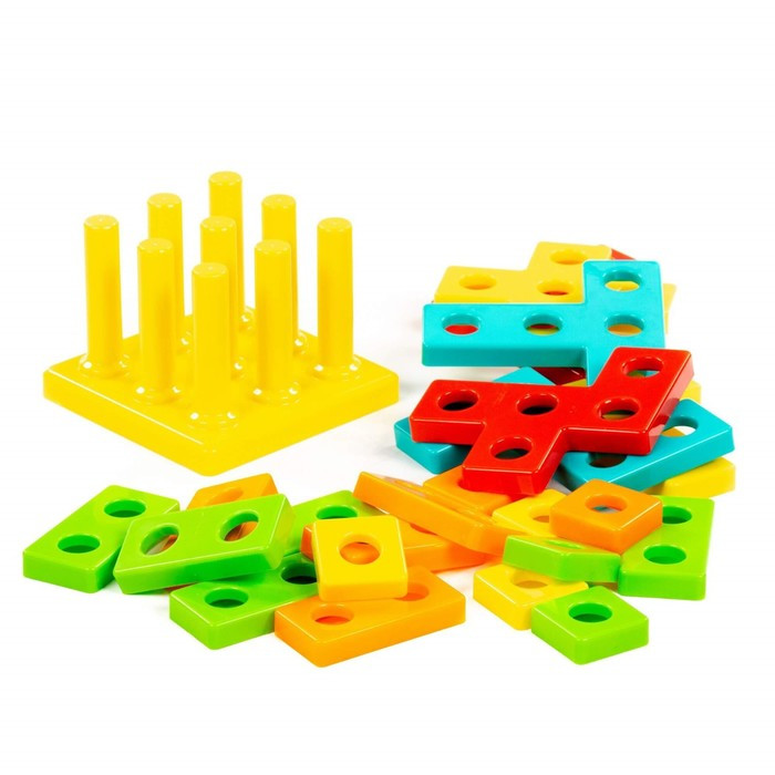 Развивающая игрушка «3D пазл» №1, 23 элемента - фото 2 - id-p220025610