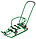 Санки детские (Т5У) Тимка 5 Универсал с колесной базой, ремнем безопасности, перекидная ручка, зеленые, фото 2