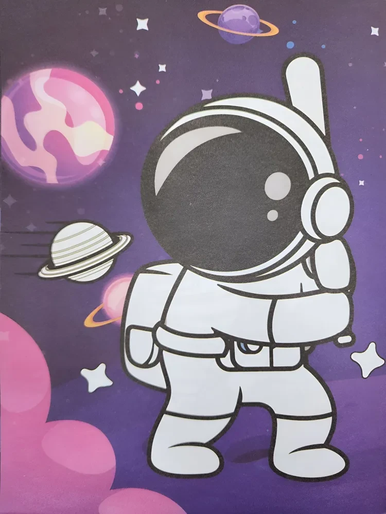 Раскраска с наклейками Весёлый Космос - фото 4 - id-p220030121