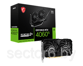 MSI GeForce RTX 4060 Ti Ventus 2X Black 16G OC