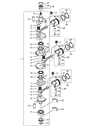 Подшипник Тохатсу М40- М50 Tohatsu 3C8-00114-0