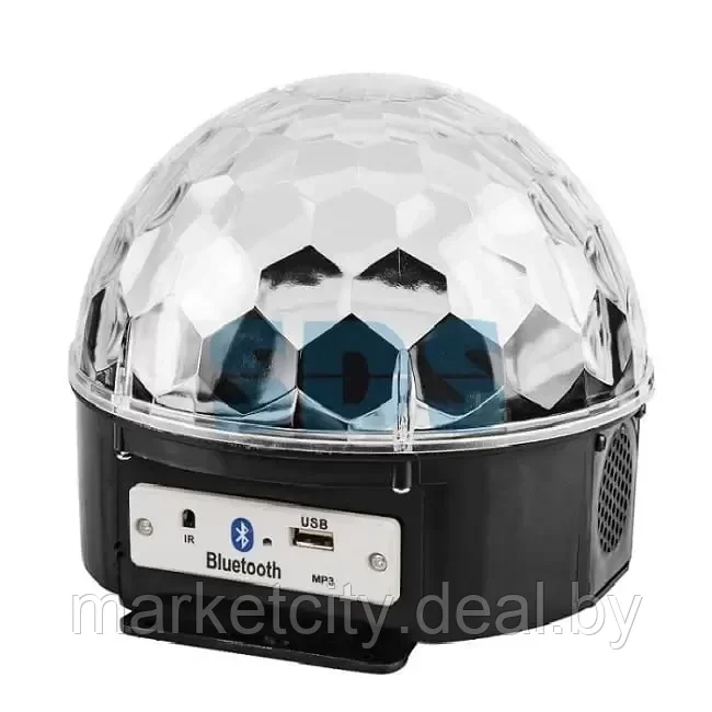 Диско шар Led Magic Ball с пультом управления, bluetooth - фото 3 - id-p220036398