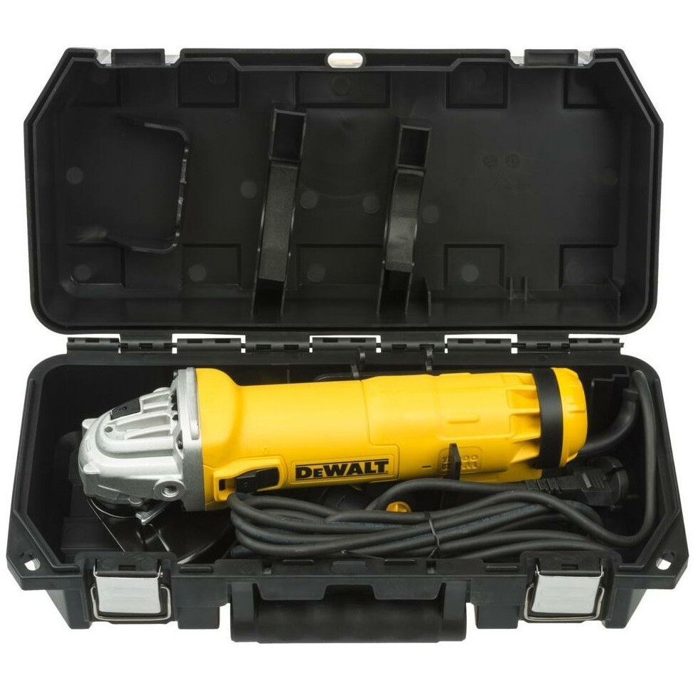 Угловая шлифмашина DeWalt DWE4207K (1010 Вт, кейс) - фото 5 - id-p220036511