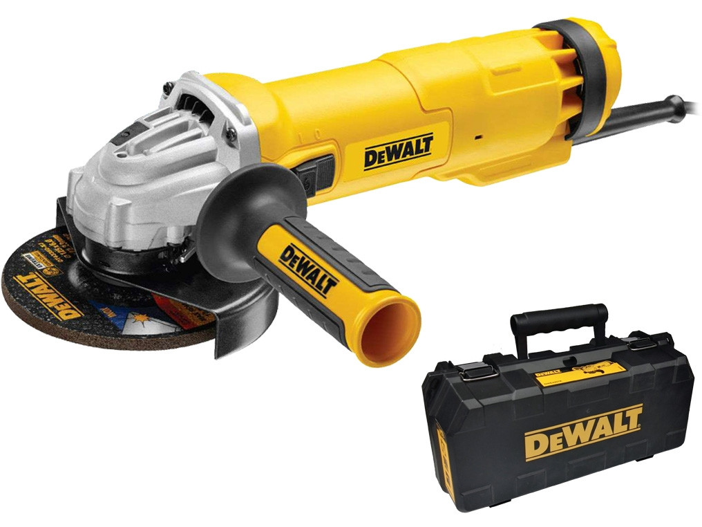 Угловая шлифмашина DeWalt DWE4207K (1010 Вт, кейс) - фото 1 - id-p220036511