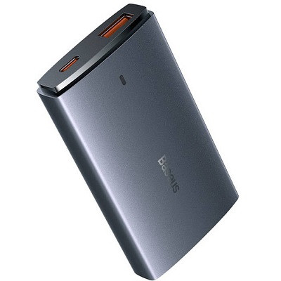 Сетевое зарядное устройство Baseus GaN5 Pro Ultra-Slim Fast Charger C+U 65W (Overseas Edition) с кабелем - фото 3 - id-p220036549