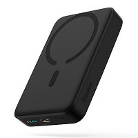Внешний аккумулятор OS-Baseus Magnetic Mini Wireless Fast Charge Power Bank 10000mAh 30W (PPCX110201) черный