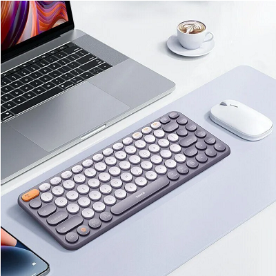 Беспроводная клавиатура Baseus K01A Creator Wireless Tri-Mode (B00955503833-00) серый - фото 2 - id-p220036566