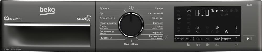 Стиральная машина BEKO B3WFR56H2A (6,5 кг,1200 об.,сборка Россия) - фото 4 - id-p220036728