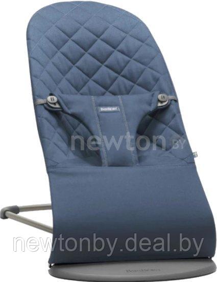 Шезлонг BabyBjorn Bliss Cotton (хлопок, midnight blue)