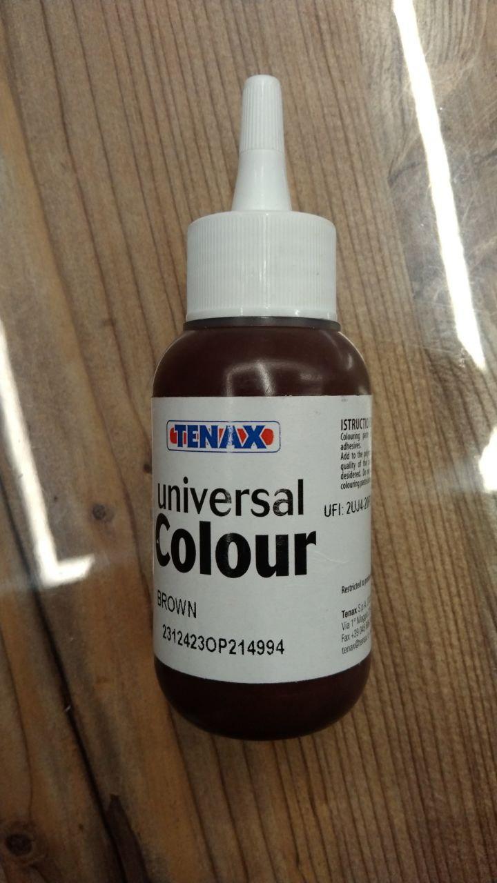 Универсальный краситель- колер  клея Universal Colour (коричневый/пастообразный) 0,075л, Tenax