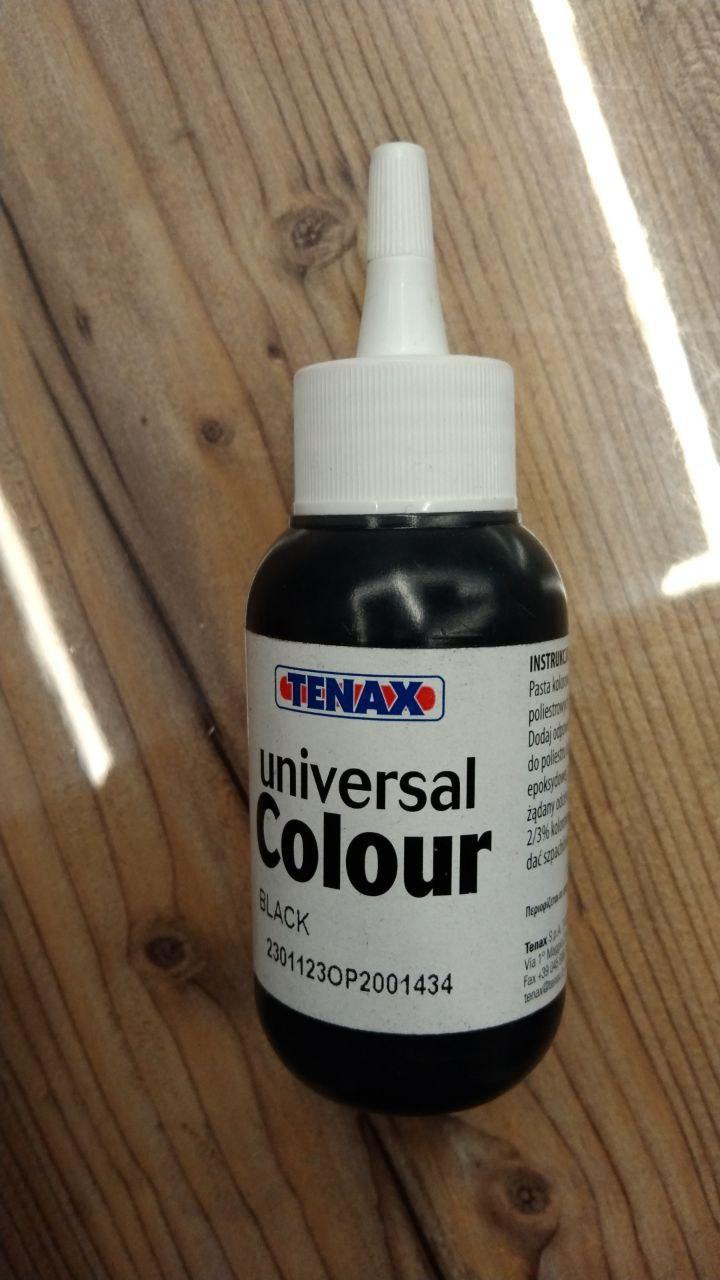 Универсальный краситель- колер клея Universal Colour (черный/ пастообразный) 0,075л, Tenax