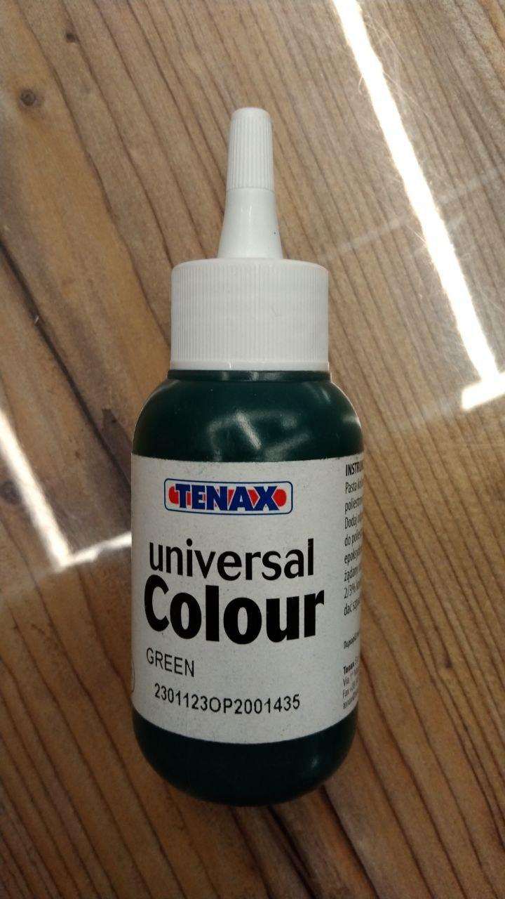 Универсальный краситель- колер клея Universal Colour (зеленый/ пастообразный) 0,075л, Tenax - фото 1 - id-p220036814
