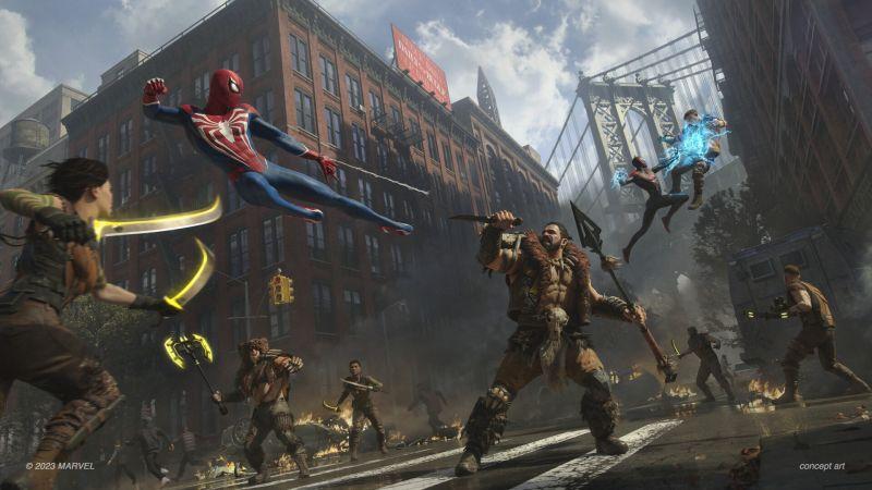 Marvel s Spider-Man 2 (PS5, русская версия) Человек Паук 2 Trade-in | Б/У - фото 4 - id-p220036815