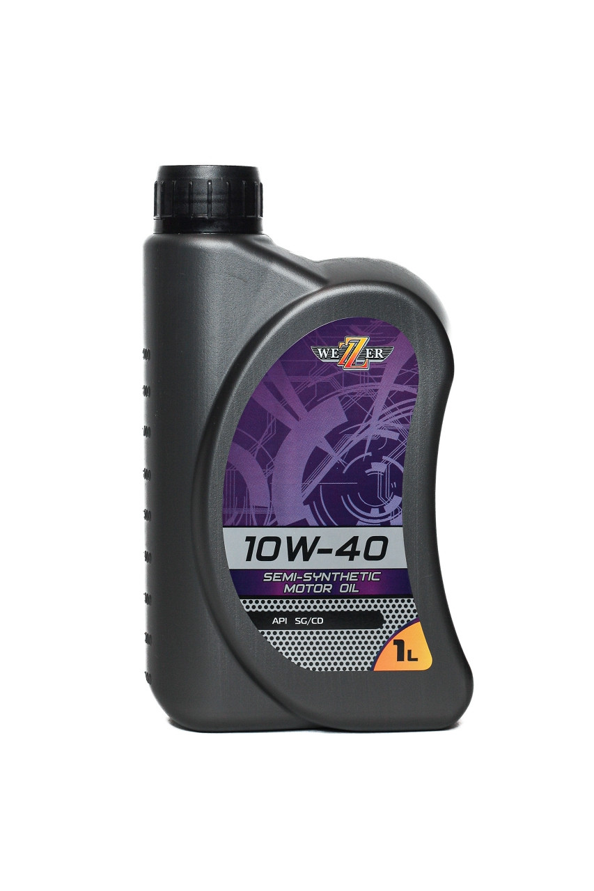 Моторное масло WEZZER 10W-40 API SG/CD 1л (РФ) 4609131 - фото 1 - id-p155252294