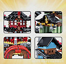 Конструктор аналог Лего ниндзяго Храм Аэроджитсу, 810 деталей, фото 4