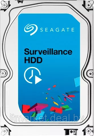 Жесткий диск 6Tb Seagate Surveillance HDD (ST6000VX0001) - фото 1 - id-p220039290