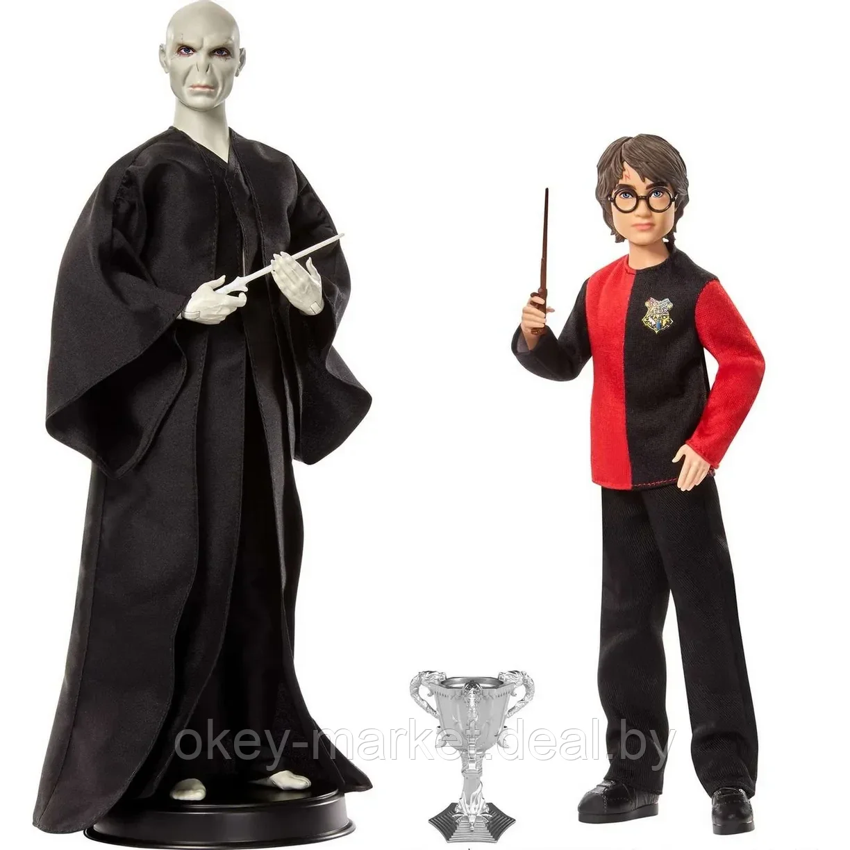 Набор кукол Harry Potter Лорд Волан-де-Морт и Гарри Поттер GNR38 - фото 2 - id-p220039392