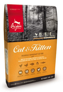Acana Orijen Cat&Kitten (цыпленок, индейка, рыба), 340 гр - фото 1 - id-p220039979