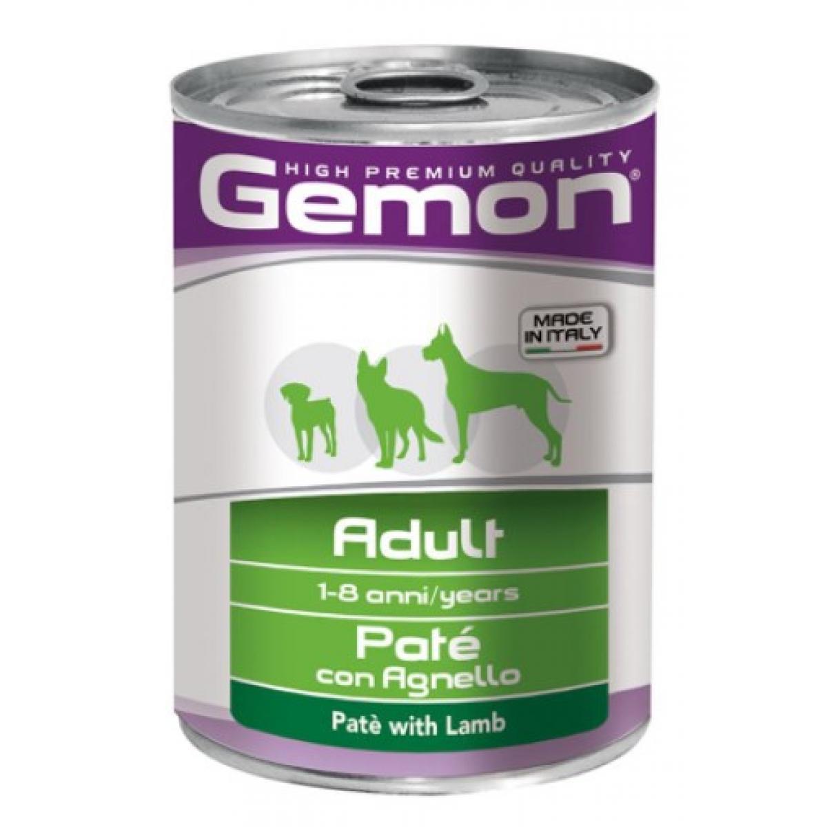 Gemon Dog Adult Pate Lamb с ягненком, 400 гр - фото 1 - id-p220040013