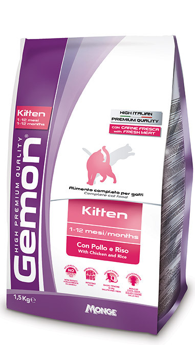Gemon Cat Kitten PFB, 2 кг - фото 1 - id-p220040116