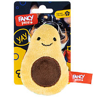 Игрушка FANCY PETS Авокадо с пищалкой, 10,5 см
