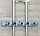 Настенный держатель для уборочного инвентаря Broom Holder / Держатель с крючками для швабр, щеток, салфеток /, фото 5