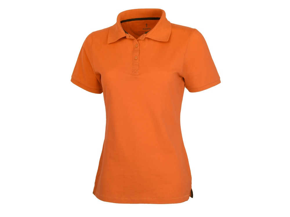 Calgary женская футболка-поло с коротким рукавом, оранжевый - фото 1 - id-p220040290