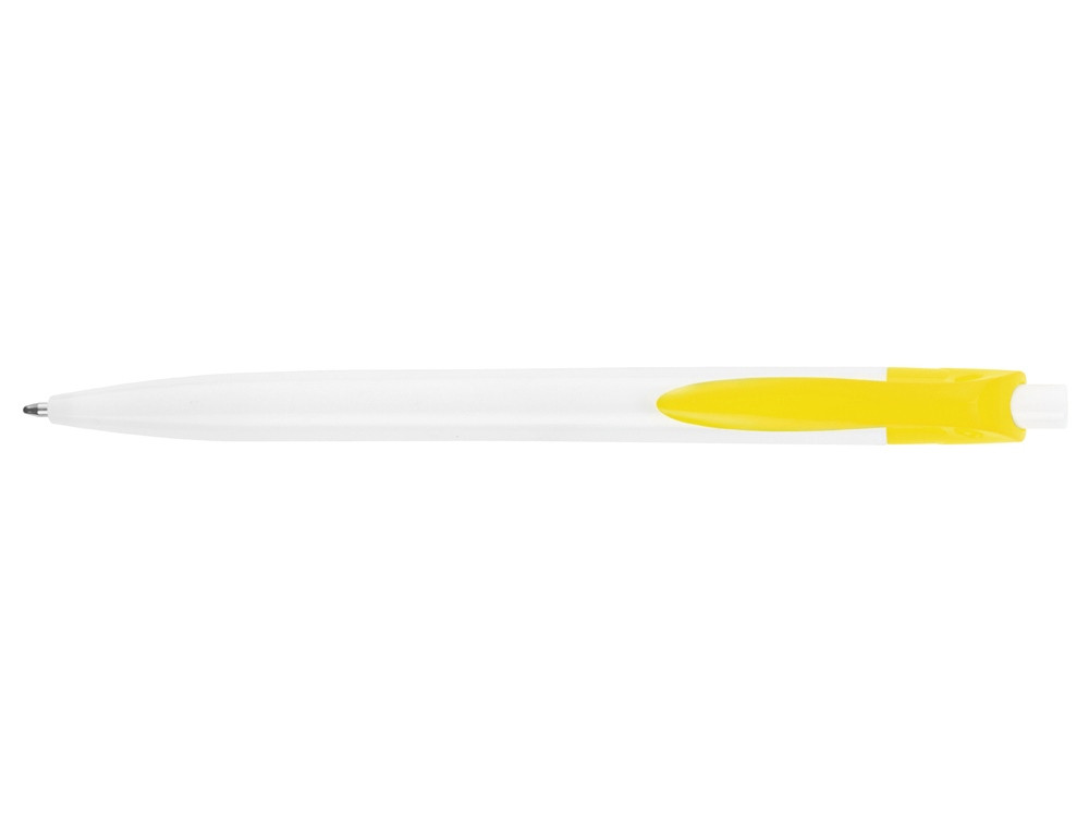 Ручка шариковая Какаду, белый/желтый - фото 5 - id-p220040295