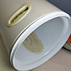 Контейнер для хранения сыпучих продуктов Bahaz 10 л. / Кремовый диспенсер из нержавеющей стали, фото 8