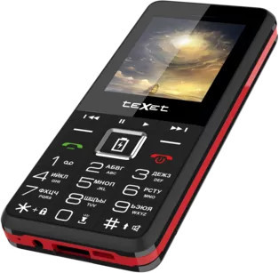 Кнопочный телефон TeXet TM-D215 (черный) - фото 3 - id-p219601269